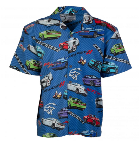 New Dodge Challenger Camp Shirt