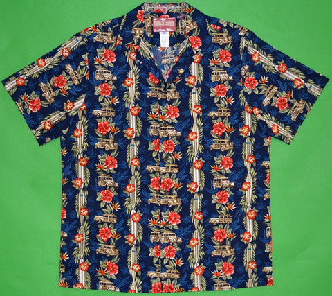 Woodie, Board, and Lei Panel Shirt