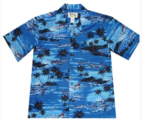 Planes Pearl Harbor Hawaiian Shirt