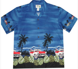 Beach Car Hawaiian Shirt