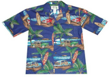 Woody Surfboard Hawaiian Shirt