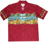 Woody Beach Chest Hawaiian Shirt