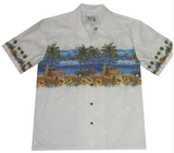 Woody Beach Chest Hawaiian Shirt