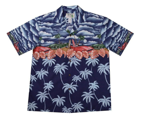 Muscle Car Paradise Hawaiian Shirt