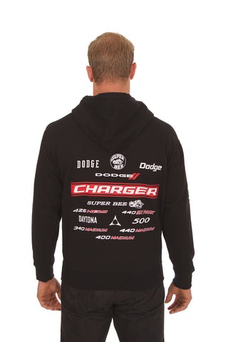 Dodge Charger Zip Hoodie