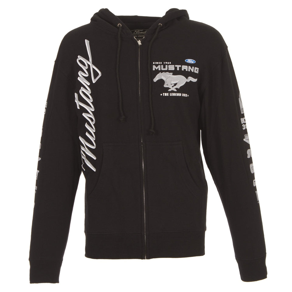 Mustang zip up hoodie clearance